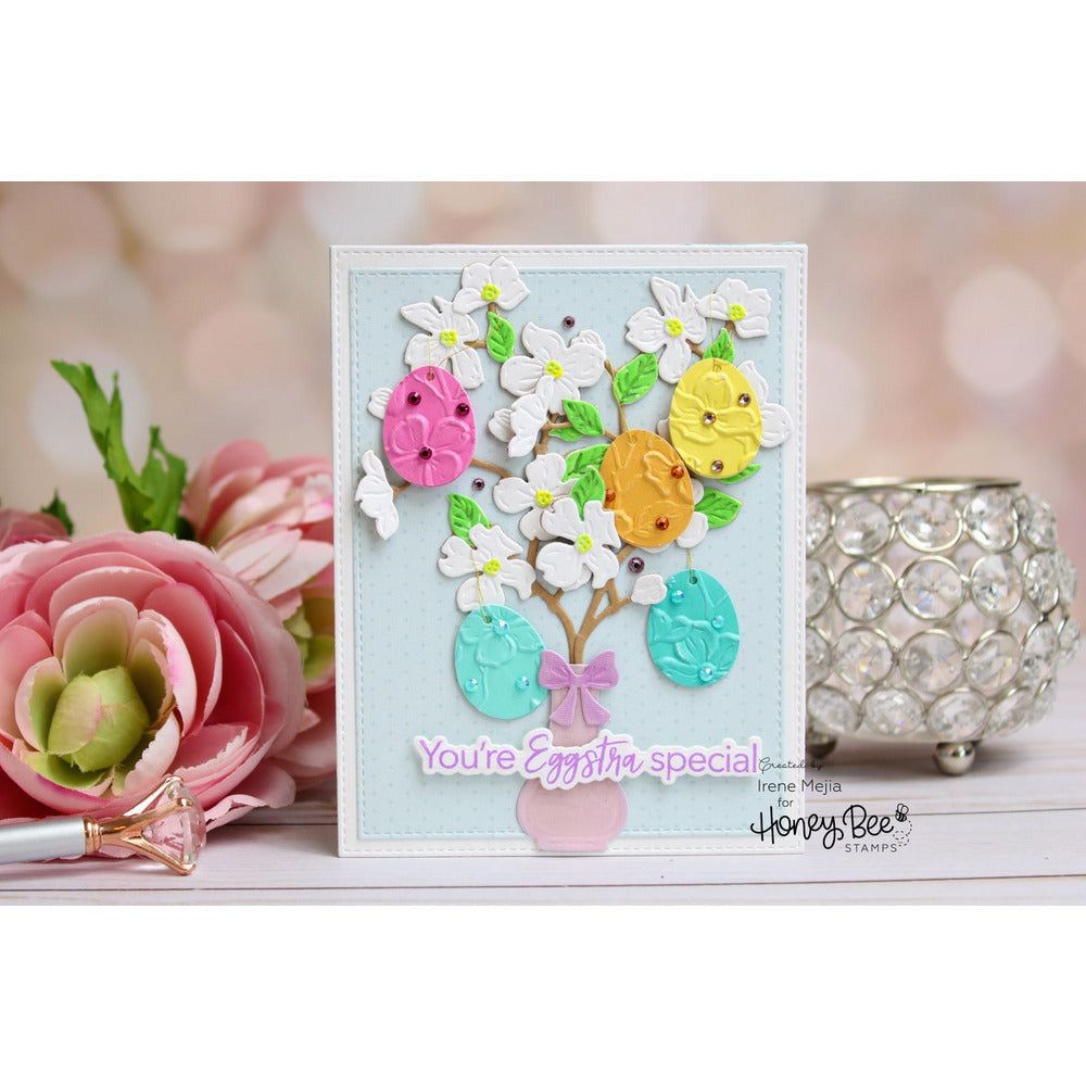 Lovely Layers: Dogwood - Honey Cuts - Stand - Alone Dies - Honey Bee Stamps
