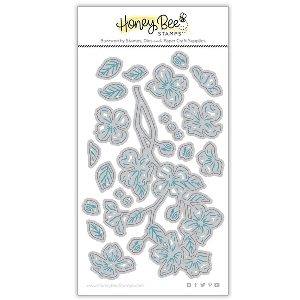 Lovely Layers: Dogwood - Honey Cuts - Stand - Alone Dies - Honey Bee Stamps