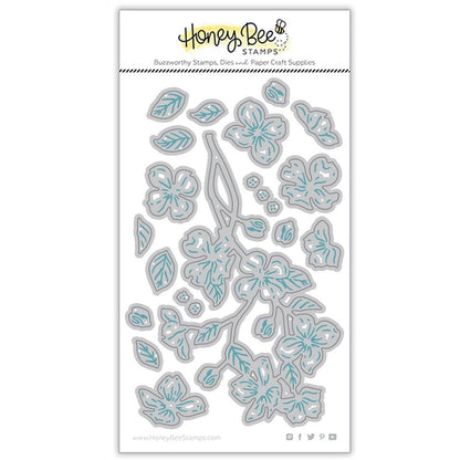 Lovely Layers: Dogwood - Honey Cuts - Stand - Alone Dies - Honey Bee Stamps
