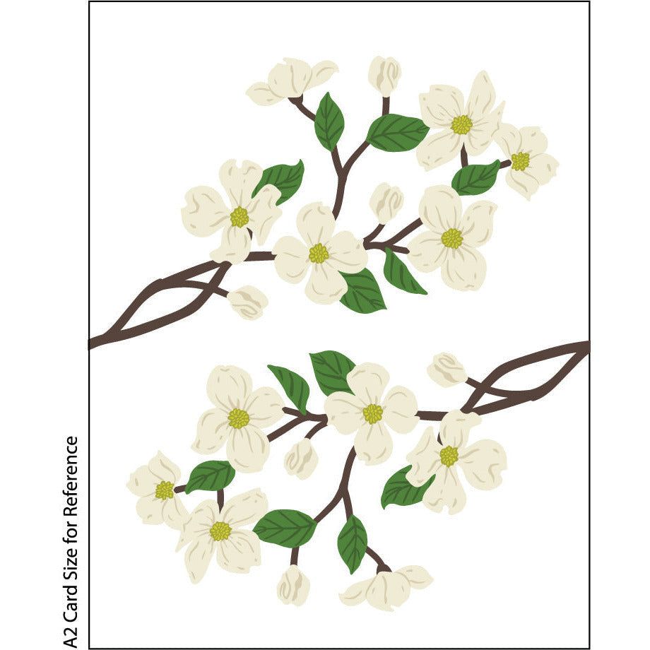 Lovely Layers: Dogwood - Honey Cuts - Stand - Alone Dies - Honey Bee Stamps