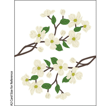 Lovely Layers: Dogwood - Honey Cuts - Stand - Alone Dies - Honey Bee Stamps