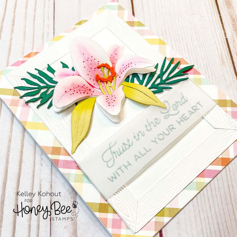 Lovely Layers: Easter Lily - Honey Cuts - Honey Bee Stamps