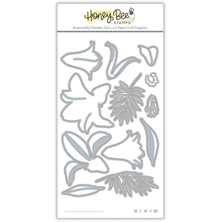 Lovely Layers: Easter Lily - Honey Cuts - Stand - Alone Dies - Honey Bee Stamps