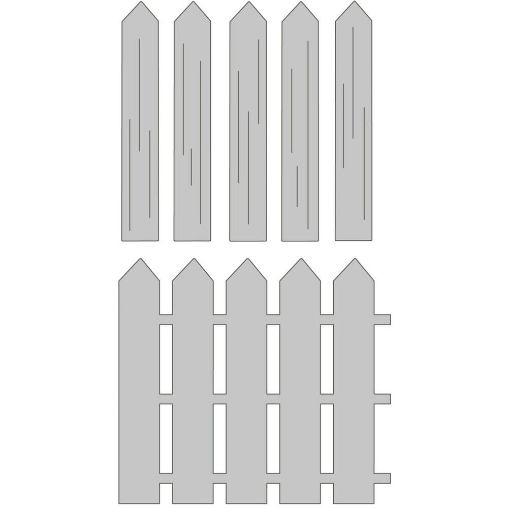 Lovely Layers: Farm Fence - Honey Cuts - Stand - Alone Dies - Honey Bee Stamps