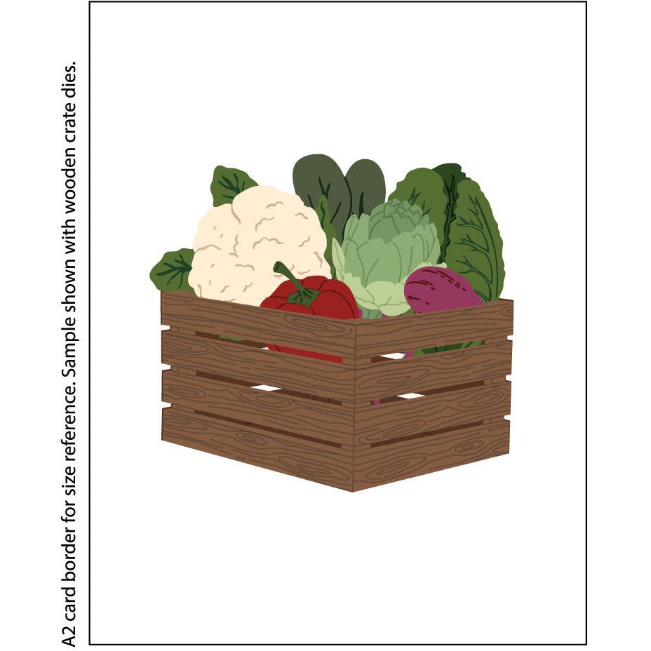 Lovely Layers: Garden Veggies - Honey Cuts - Stand - Alone Dies - Honey Bee Stamps