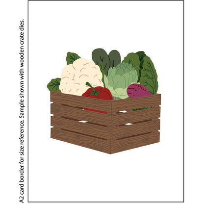 Lovely Layers: Garden Veggies - Honey Cuts - Stand - Alone Dies - Honey Bee Stamps