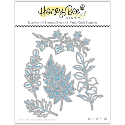 Lovely Layers: Greenery - Honey Cuts - Stand - Alone Dies - Honey Bee Stamps