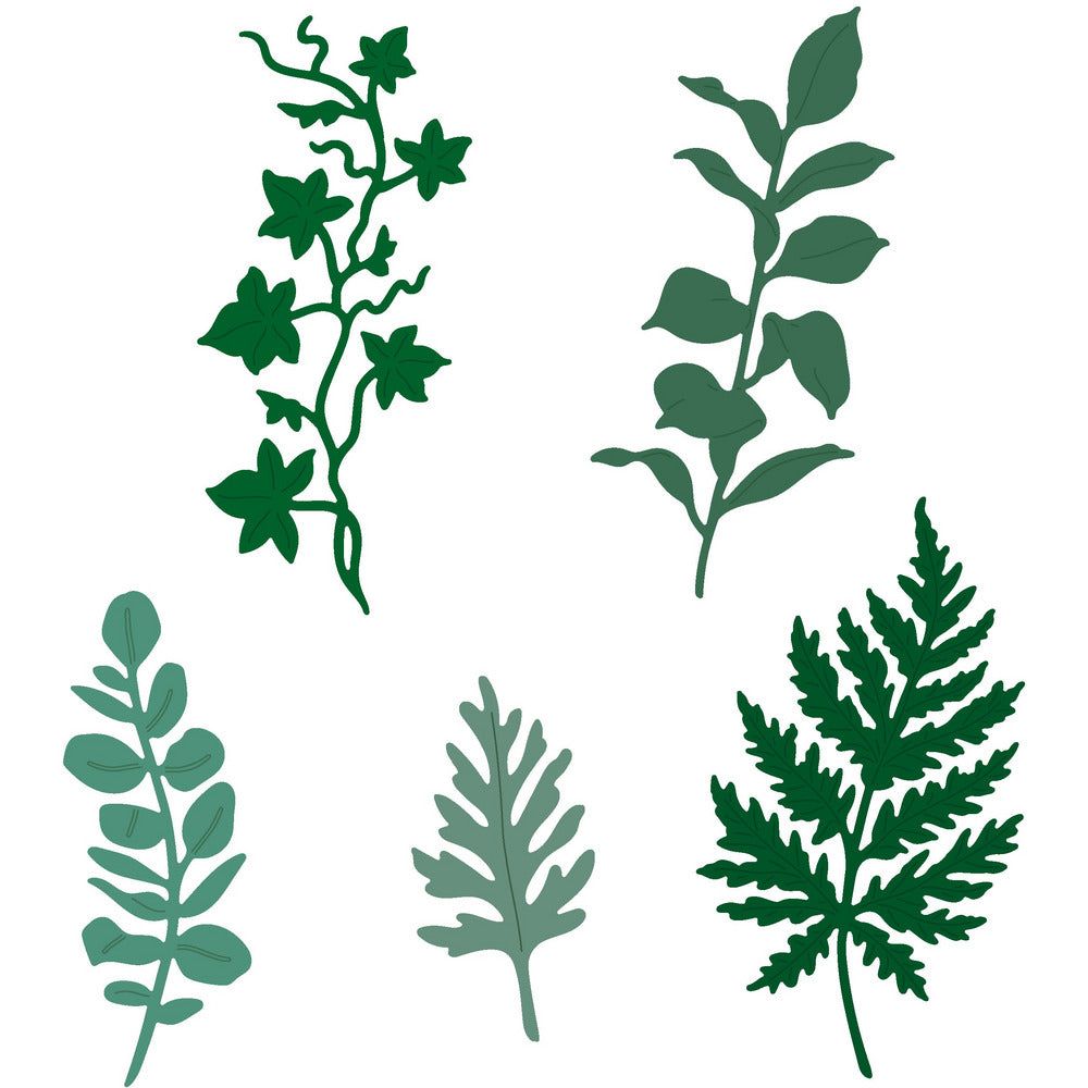 Lovely Layers: Greenery - Honey Cuts - Stand - Alone Dies - Honey Bee Stamps