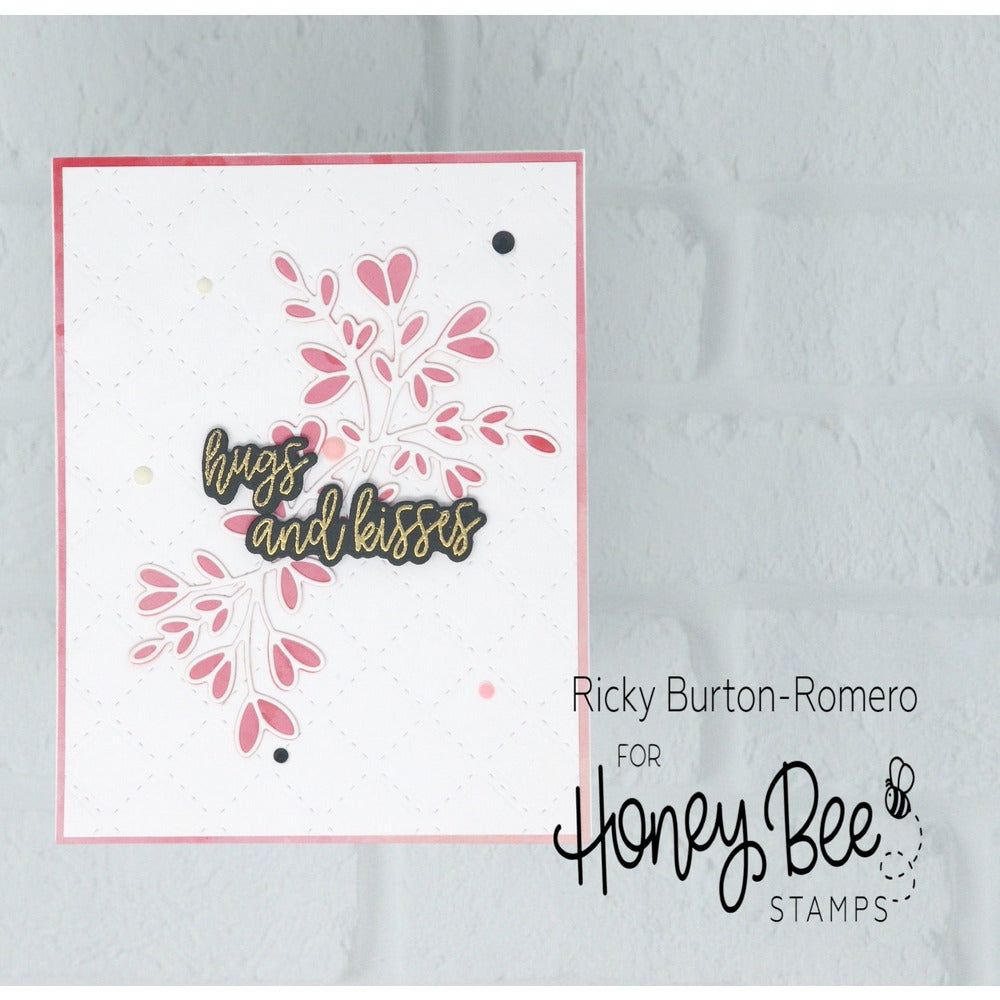 Lovely Layers: Heart Vine - Honey Cuts - Stand - Alone Dies - Honey Bee Stamps