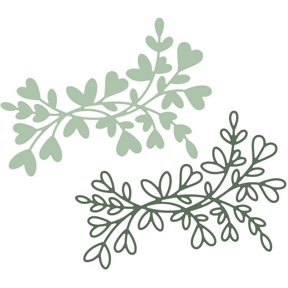 Lovely Layers: Heart Vine - Honey Cuts - Stand - Alone Dies - Honey Bee Stamps