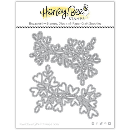 Lovely Layers: Heart Vine - Honey Cuts - Stand - Alone Dies - Honey Bee Stamps