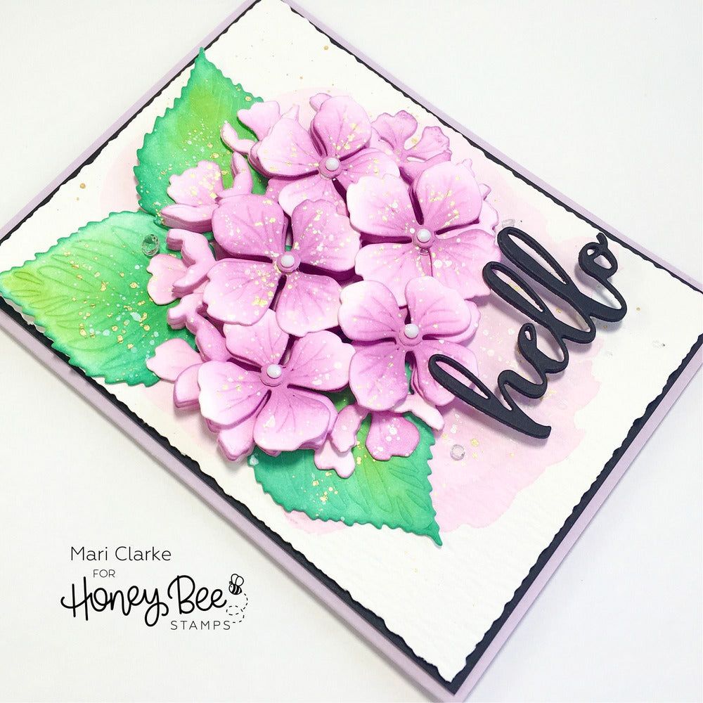 Lovely Layers: Hydrangea - Honey Cuts - Honey Bee Stamps