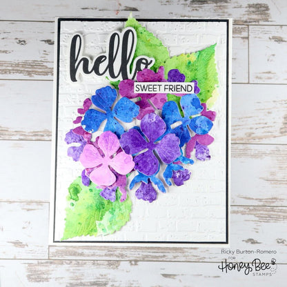 Lovely Layers: Hydrangea - Honey Cuts - Stand - Alone Dies - Honey Bee Stamps