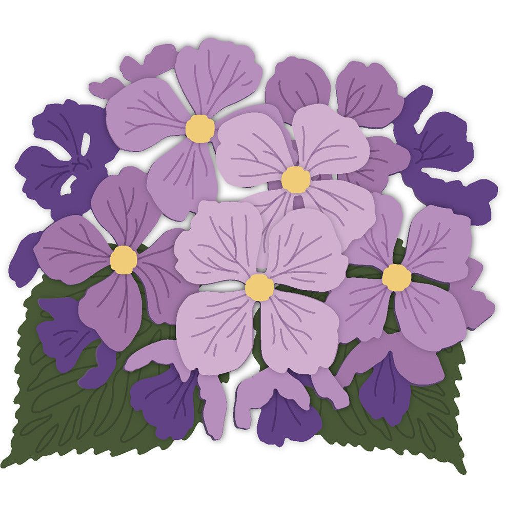 Lovely Layers: Hydrangea - Honey Cuts - Stand - Alone Dies - Honey Bee Stamps