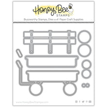 Lovely Layers: Little Red Wagon - Honey Cuts - Honey Bee Stamps