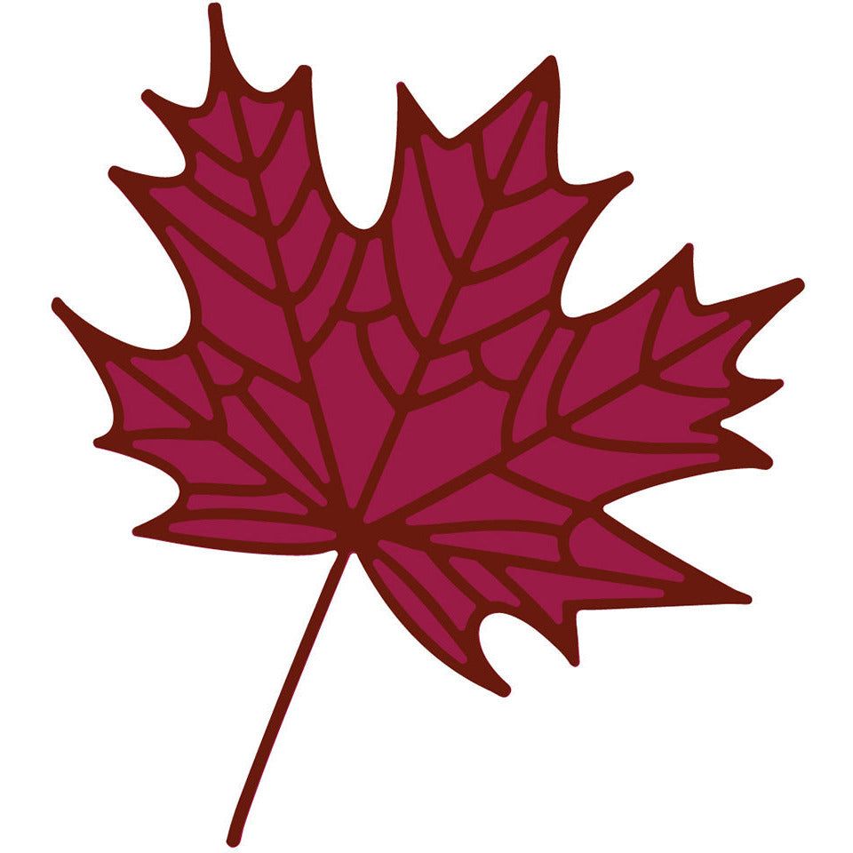 Lovely Layers: Maple Leaf - Honey Cuts - Large Stand - Alone Dies - Honey Bee Stamps