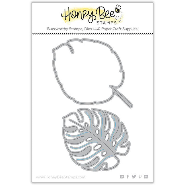 Lovely Layers: Monstera Leaf - Honey Cuts - Honey Bee Stamps