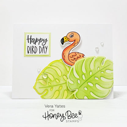 Lovely Layers: Monstera Leaf - Honey Cuts - Stand - Alone Dies - Honey Bee Stamps
