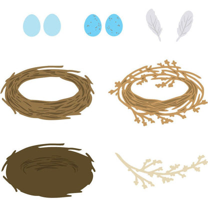 Lovely Layers: Nest - Honey Cuts - Stand - Alone Dies - Honey Bee Stamps