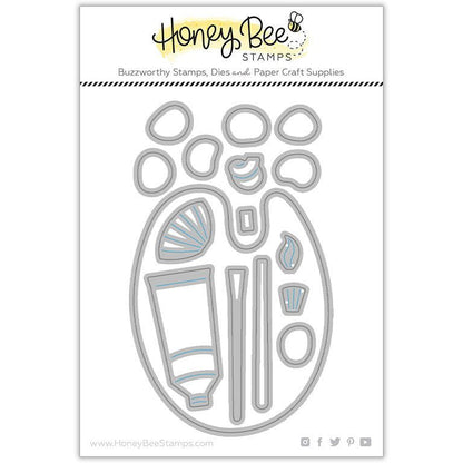 Lovely Layers: Paint And Palette - Honey Cuts - Retiring - Honey Bee Stamps