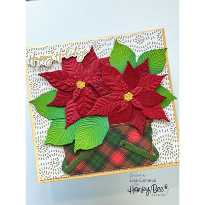 Lovely Layers: Poinsettia - Honey Cuts - Honey Bee Stamps