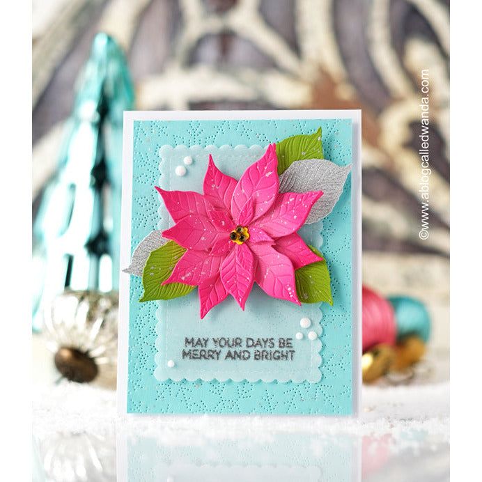 Lovely Layers: Poinsettia - Honey Cuts - Stand - Alone Dies - Honey Bee Stamps