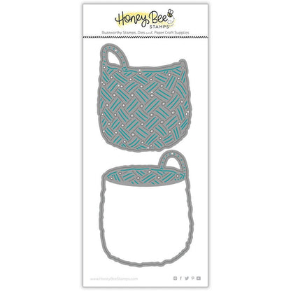 Lovely Layers: Rattan Basket - Honey Cuts - Stand - Alone Dies - Honey Bee Stamps