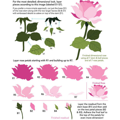 Lovely Layers: Roses - Honey Cuts - Stand - Alone Dies - Honey Bee Stamps