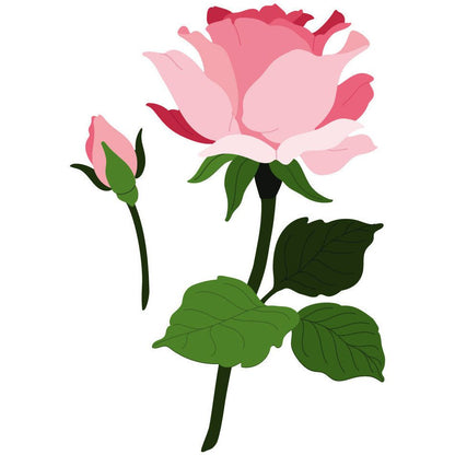 Lovely Layers: Roses - Honey Cuts - Stand - Alone Dies - Honey Bee Stamps