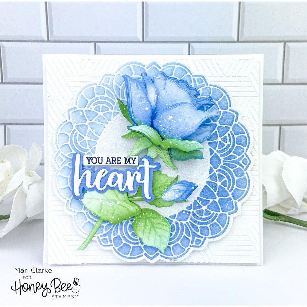 Lovely Layers: Roses - Honey Cuts - Stand - Alone Dies - Honey Bee Stamps