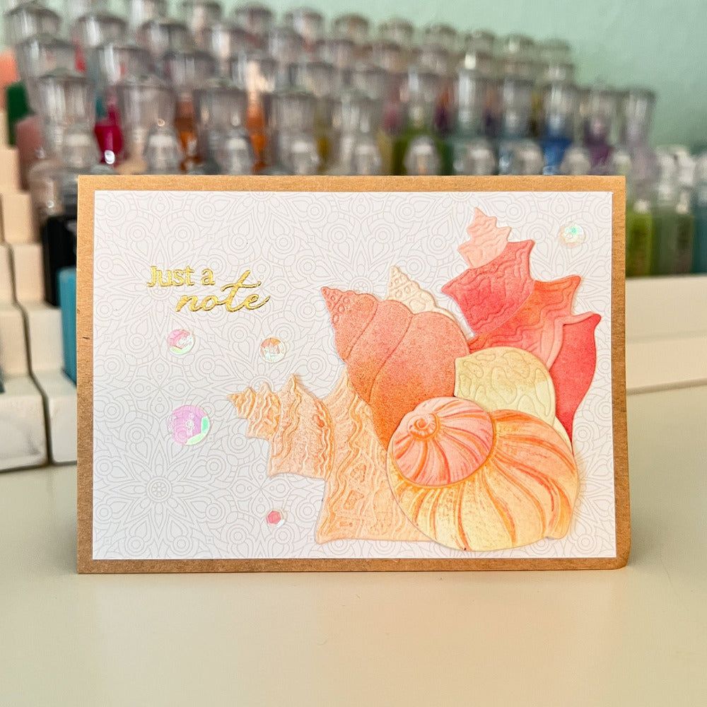 Lovely Layers: Seashore - Honey Cuts - Stand - Alone Dies - Honey Bee Stamps