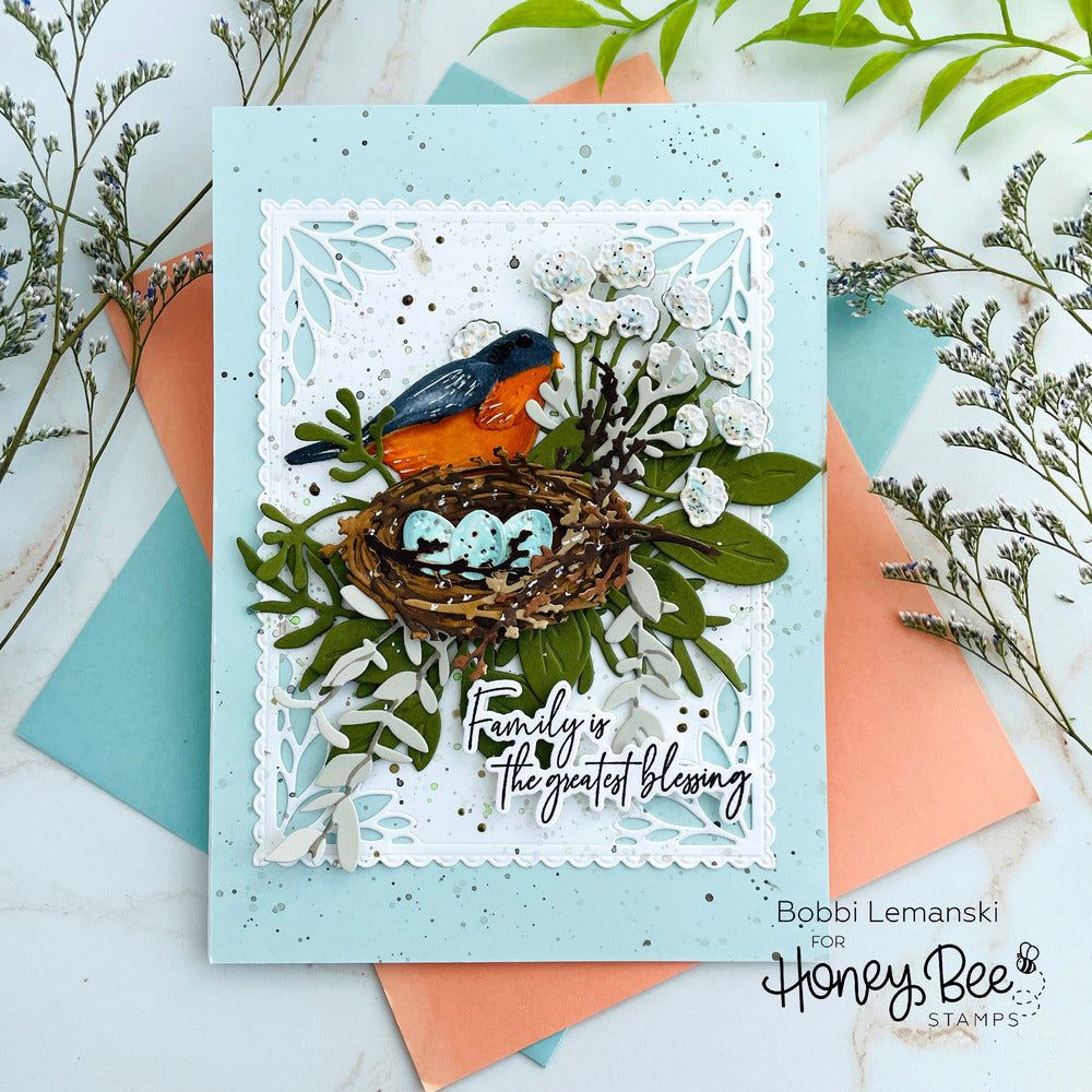 Lovely Layers: Spring Birds - Honey Cuts - Honey Bee Stamps