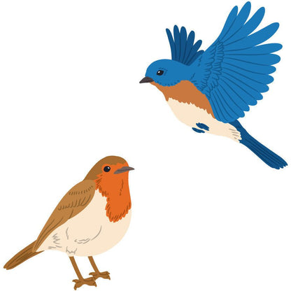 Lovely Layers: Spring Birds - Honey Cuts - Stand - Alone Dies - Honey Bee Stamps