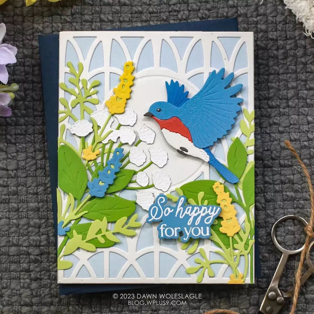 Lovely Layers: Spring Birds - Honey Cuts - Stand - Alone Dies - Honey Bee Stamps
