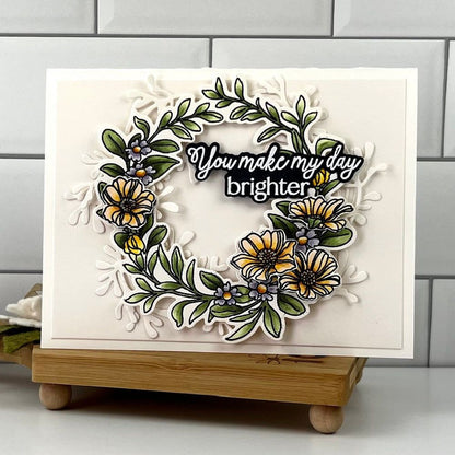 Lovely Layers: Spring Greenery - Honey Cuts - Stand - Alone Dies - Honey Bee Stamps