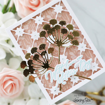 Lovely Layers: Spring Greenery - Honey Cuts - Stand - Alone Dies - Honey Bee Stamps