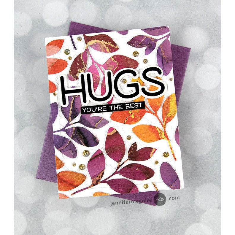 Lovely Layers: Spring Greenery - Honey Cuts - Stand - Alone Dies - Honey Bee Stamps