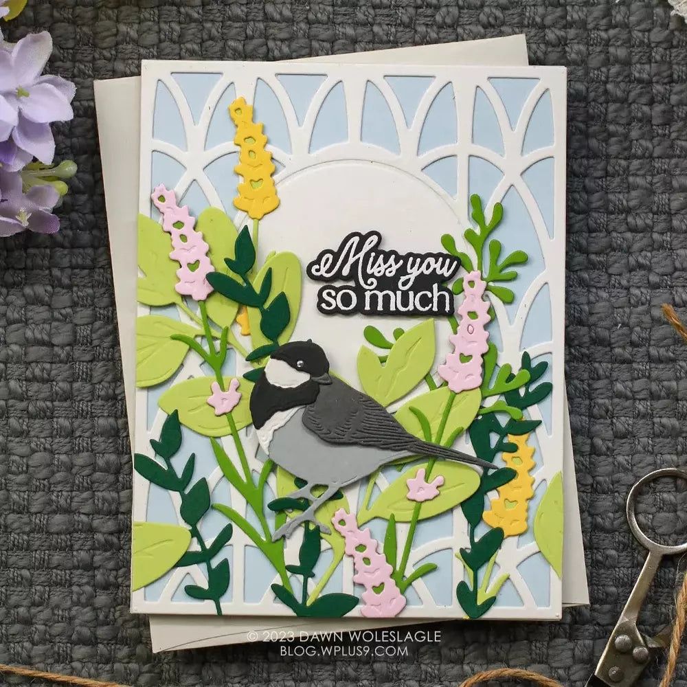 Lovely Layers: Spring Greenery - Honey Cuts - Stand - Alone Dies - Honey Bee Stamps