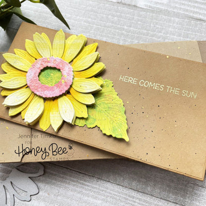 Lovely Layers: Sunflowers - Honey Cuts - Stand - Alone Dies - Honey Bee Stamps
