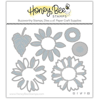 Lovely Layers: Sunflowers - Honey Cuts - Stand - Alone Dies - Honey Bee Stamps
