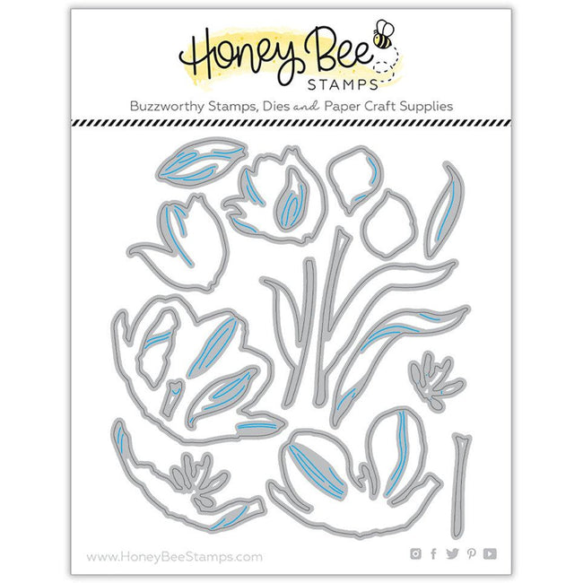 Lovely Layers: Tulips - Honey Cuts - Honey Bee Stamps