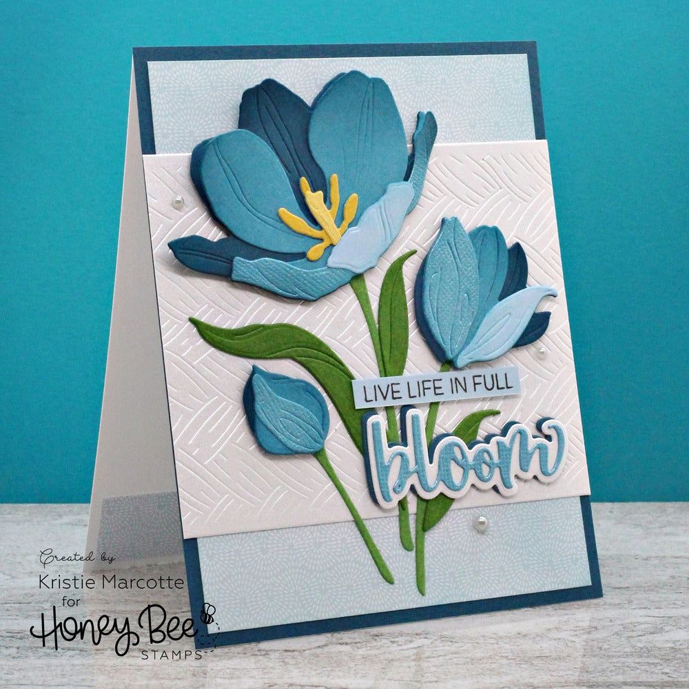 Lovely Layers: Tulips - Honey Cuts - Stand - Alone Dies - Honey Bee Stamps