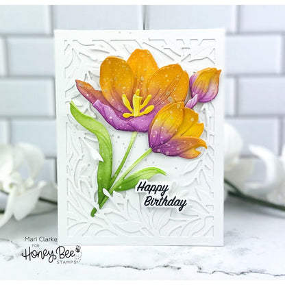 Lovely Layers: Tulips - Honey Cuts - Stand - Alone Dies - Honey Bee Stamps