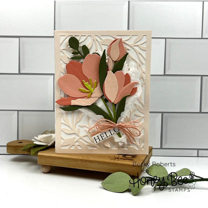 Lovely Layers: Tulips - Honey Cuts - Stand - Alone Dies - Honey Bee Stamps