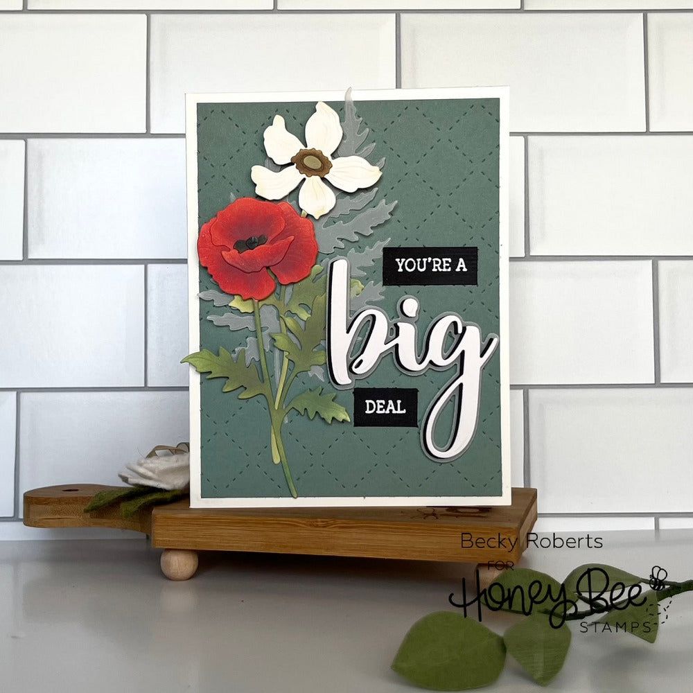 Lovely Layers: Wildflowers - Honey Cuts - Stand - Alone Dies - Honey Bee Stamps