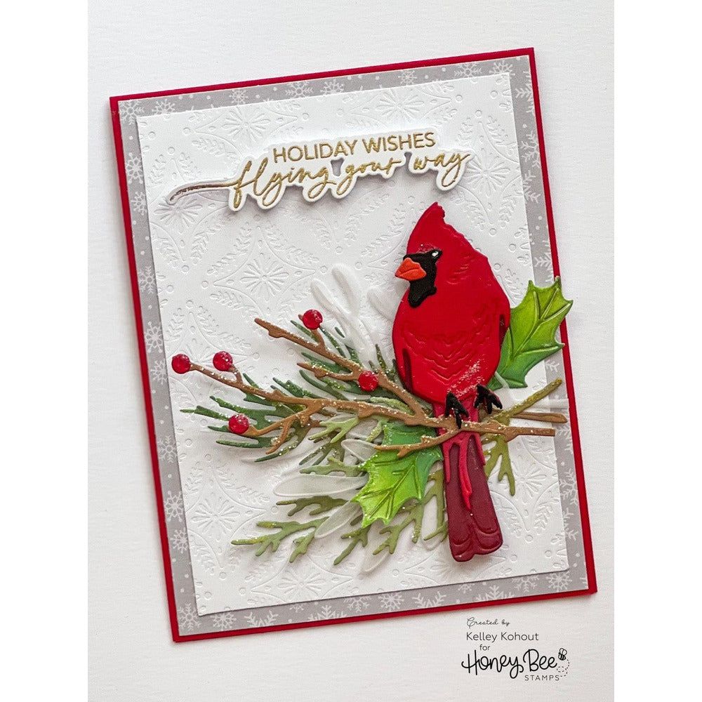 Lovely Layers: Winter Birds - Honey Cuts - Honey Bee Stamps