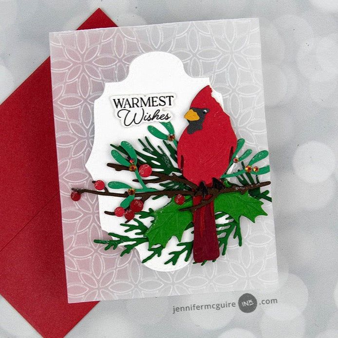 Lovely Layers: Winter Birds - Honey Cuts - Stand - Alone Dies - Honey Bee Stamps