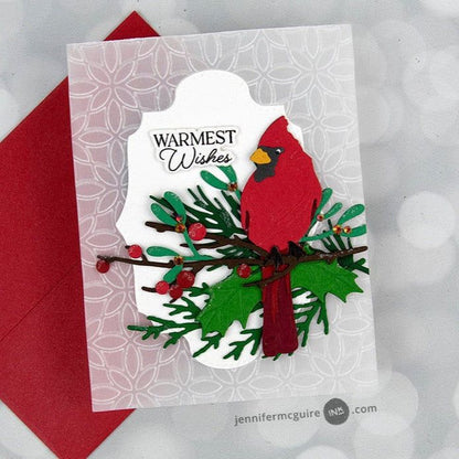 Lovely Layers: Winter Birds - Honey Cuts - Stand - Alone Dies - Honey Bee Stamps