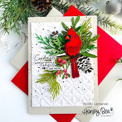 Lovely Layers: Winter Birds - Honey Cuts - Stand - Alone Dies - Honey Bee Stamps