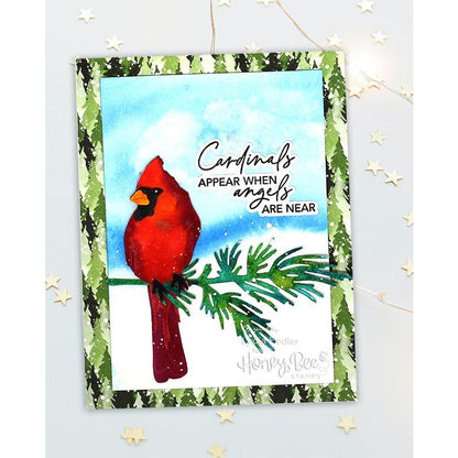 Lovely Layers: Winter Birds - Honey Cuts - Stand - Alone Dies - Honey Bee Stamps